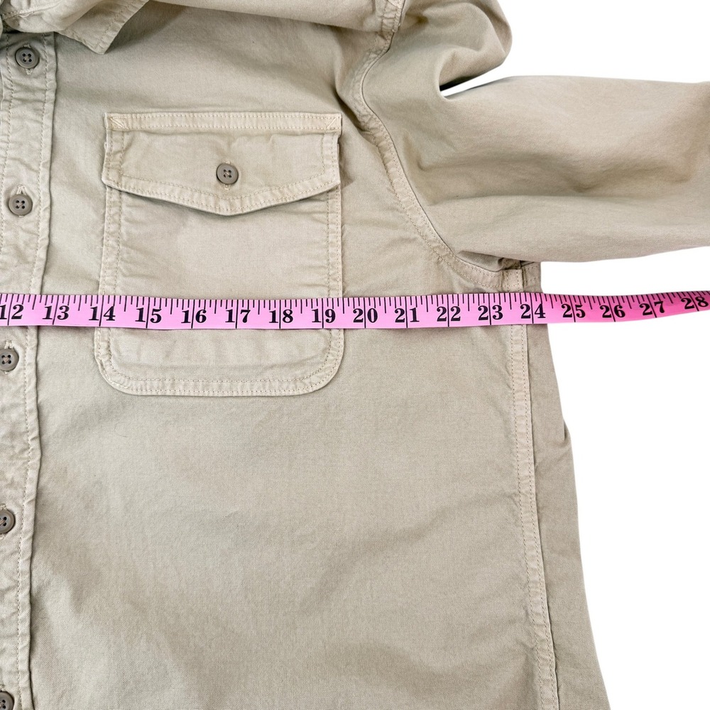 Flint And Tinder Utility Shirt Mens XXL Tan Khaki Button Down Outdoor Casual - Picture 8 of 10